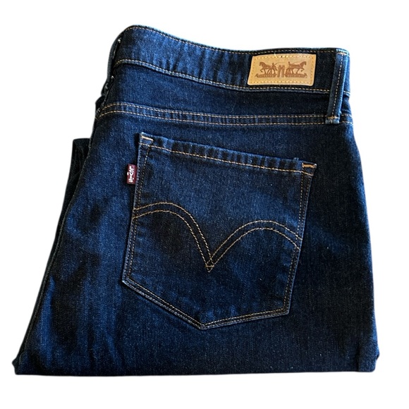 NEW Levi's Perfect Waist 525 Straight Leg Jeans - Picture 1 of 7